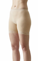 
              Marmelukker/shorts med blondekant i microfiber - NUDE eller SORT - fra Festival
            