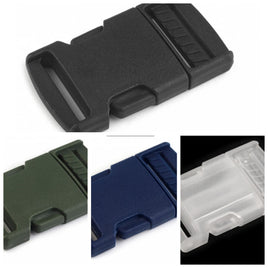 Klikspænde i plast - 25mm - FLERE FARVER - Hardware til tasker - 1stk