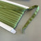 Folde elastik tungekant - dyb grøn