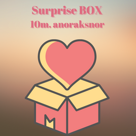 Surprise BOX, 10m blandet anoraksnor