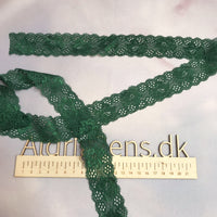 
              Blonde bånd, MØRK GRØN, elastisk 35mm
            