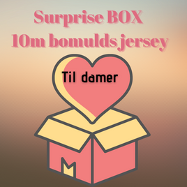 Surprise BOX til damer, 10 m. bomulds jersey