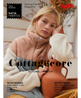 Mønster blad "Cottagecore" efterår/vinter