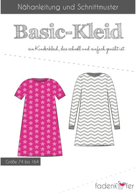 Fadenkäfer BASIC KLEID - kjole til børn - str. 74-164